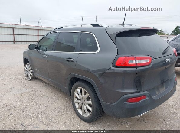 1C4PJLDSXGW137401 2016 JEEP CHEROKEE Серый Задняя левая четверть