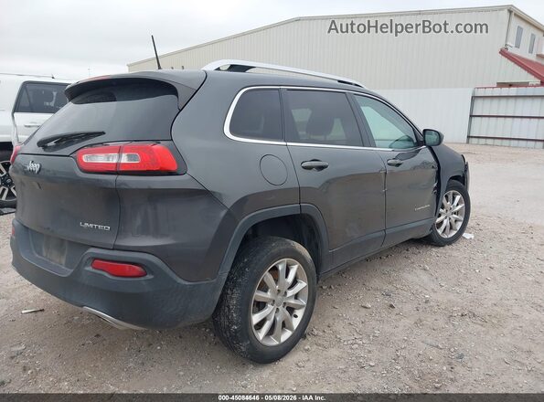 1C4PJLDSXGW137401 2016 JEEP CHEROKEE Серый Задняя правая четверть