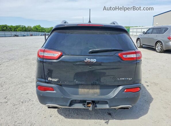 1C4PJLDX6JD556859 2018 JEEP CHEROKEE Black Widok z tyłu