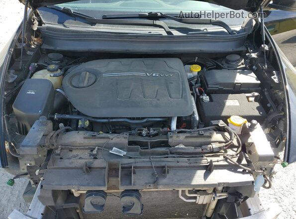 1C4PJLDX6JD556859 2018 JEEP CHEROKEE Black Widok komory silnika