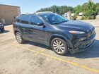 2017 Jeep Cherokee Overland Black vin: 1C4PJLJS2HW577621
