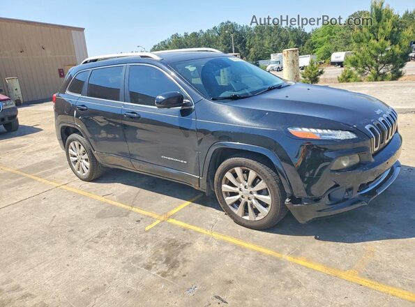 1C4PJLJS2HW577621 2017 JEEP CHEROKEE Black Przód prawy