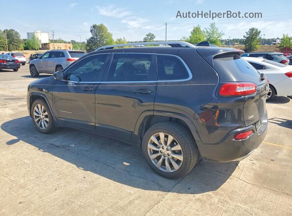 1C4PJLJS2HW577621 2017 JEEP CHEROKEE Black Tył lewy