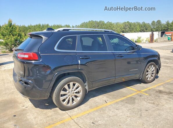 1C4PJLJS2HW577621 2017 JEEP CHEROKEE Black Tył prawy