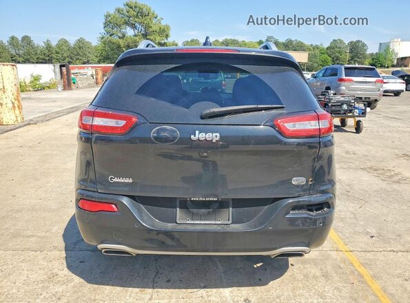 1C4PJLJS2HW577621 2017 JEEP CHEROKEE Black Widok z tyłu