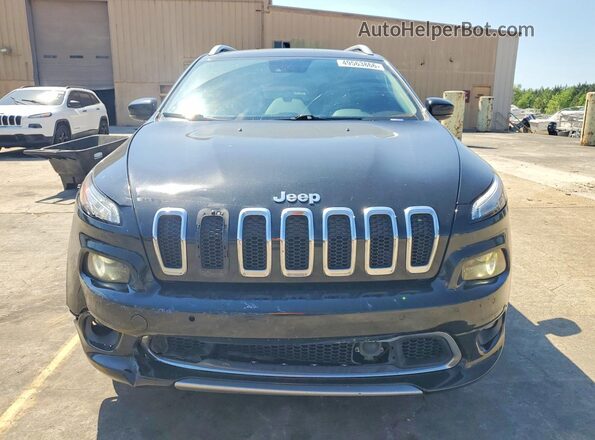 1C4PJLJS2HW577621 2017 JEEP CHEROKEE Black Widok z przodu