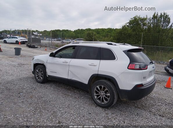 1C4PJLLB0KD160014 2019 JEEP CHEROKEE White Trasero izquierdo