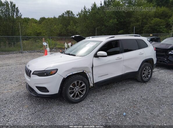 1C4PJLLB0KD160014 2019 JEEP CHEROKEE White Vista tres cuartos delantera izquierda