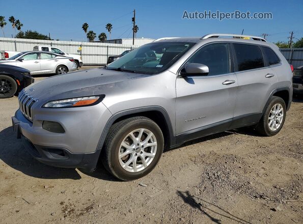 1C4PJLLB1JD540087 2018 JEEP CHEROKEE Серый Передняя левая четверть