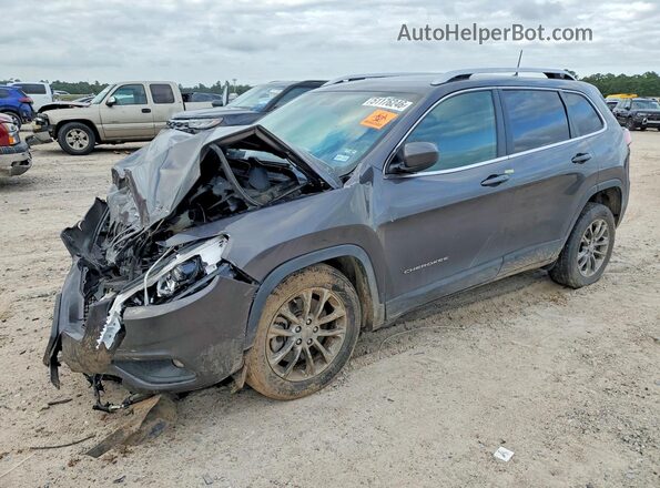 1C4PJLLB1KD173726 2019 JEEP CHEROKEE Серый Передняя левая четверть