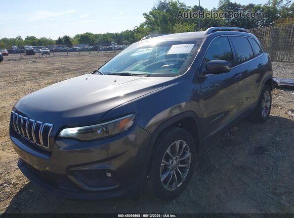 1C4PJLLB1KD184659 2019 JEEP CHEROKEE Gray Vista tres cuartos delantera izquierda