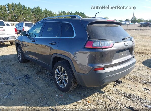 1C4PJLLB1KD184659 2019 JEEP CHEROKEE Gray Trasero izquierdo