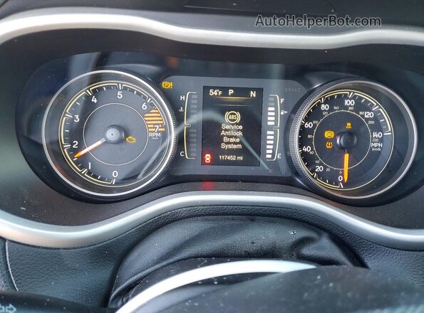1C4PJLLB2JD510970 2018 JEEP CHEROKEE Charcoal Vista del cuadro de instrumentos