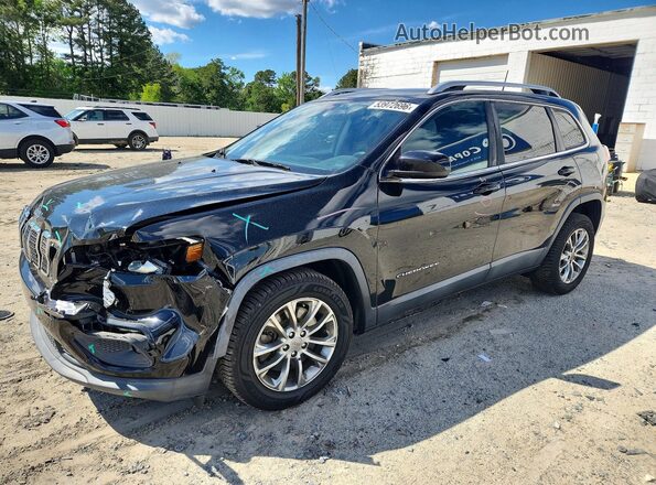 1C4PJLLB4KD143961 2019 JEEP CHEROKEE Черный Передняя левая четверть