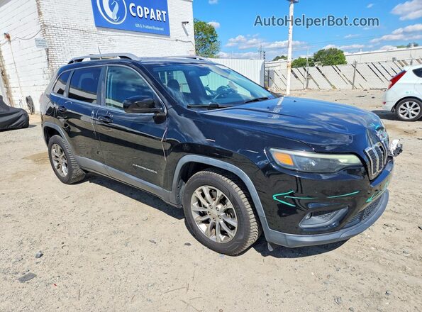 1C4PJLLB4KD143961 2019 JEEP CHEROKEE Черный Передняя правая четверть