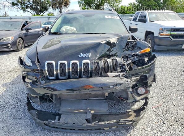 1C4PJLLB5JD520134 2018 JEEP CHEROKEE Черный Вид спереди