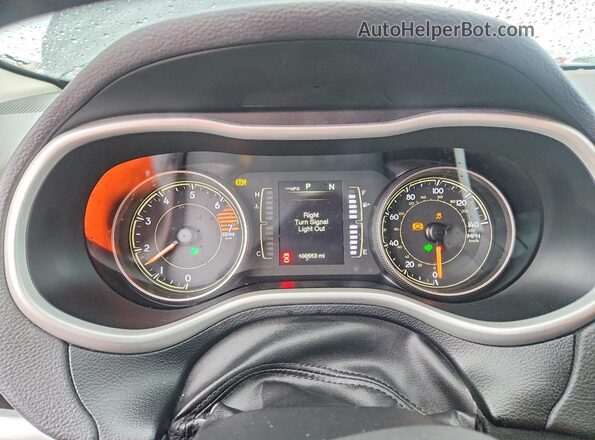 1C4PJLLB5JD618368 2018 JEEP CHEROKEE Черный Вид щитка приборов