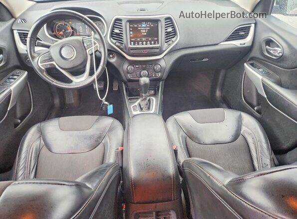 1C4PJLLB5JD618368 2018 JEEP CHEROKEE Черный Вид панели приборов