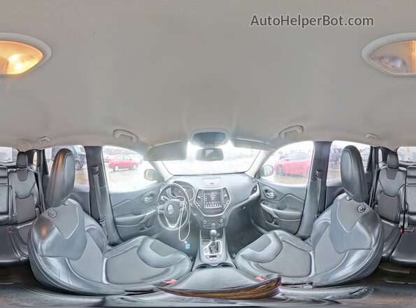 1C4PJLLB5JD618368 2018 JEEP CHEROKEE Черный Панорамный вид салона 360°