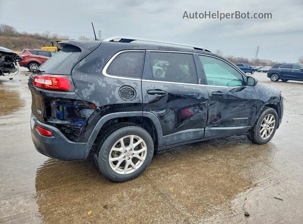 1C4PJLLB5JD618368 2018 JEEP CHEROKEE Черный Задняя правая четверть