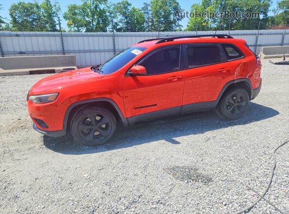 1C4PJLLB5MD136827 2021 JEEP CHEROKEE Orange წინა მარცხენა ხედი სამი მეოთხედიდან