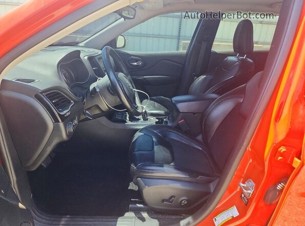1C4PJLLB5MD136827 2021 JEEP CHEROKEE Orange წინა სალონის ხედი
