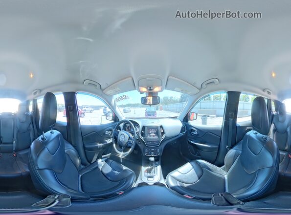 1C4PJLLB5MD136827 2021 JEEP CHEROKEE Orange VIN კოდის სტიკერის ხედი
