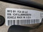 2021 Jeep Cherokee Latitude Plus Gray vin: 1C4PJLLB6MD203791