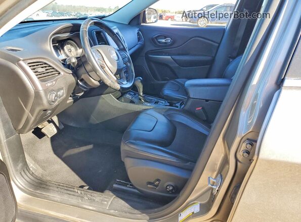 1C4PJLLB6MD203791 2021 JEEP CHEROKEE Gray წინა სალონის ხედი