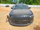 2020 Jeep Cherokee Latitude Plus Black vin: 1C4PJLLB7LD606211