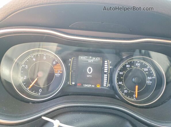 1C4PJLLB7LD606211 2020 JEEP CHEROKEE Black Widok zestawu wskaźników