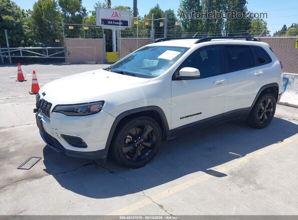 1C4PJLLB8KD411801 2019 JEEP CHEROKEE Белый Передняя левая четверть