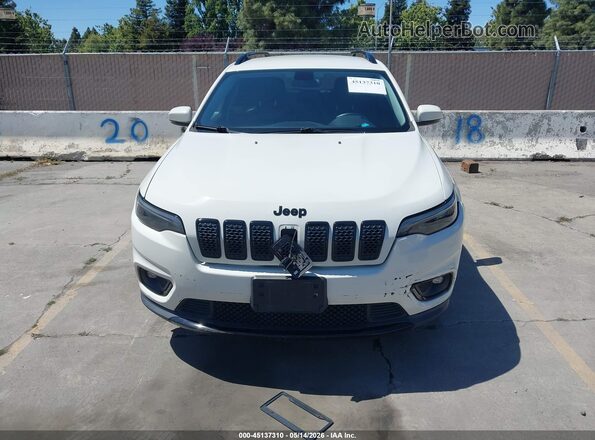 1C4PJLLB8KD411801 2019 JEEP CHEROKEE Белый Вид щитка приборов