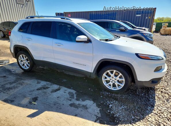 1C4PJLLB9JD563827 2018 JEEP CHEROKEE Белый Передняя правая четверть