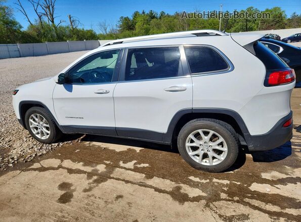 1C4PJLLB9JD563827 2018 JEEP CHEROKEE Белый Задняя левая четверть