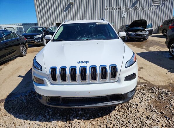 1C4PJLLB9JD563827 2018 JEEP CHEROKEE Белый Вид спереди