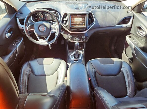 1C4PJLLB9JD563827 2018 JEEP CHEROKEE Белый Вид панели приборов