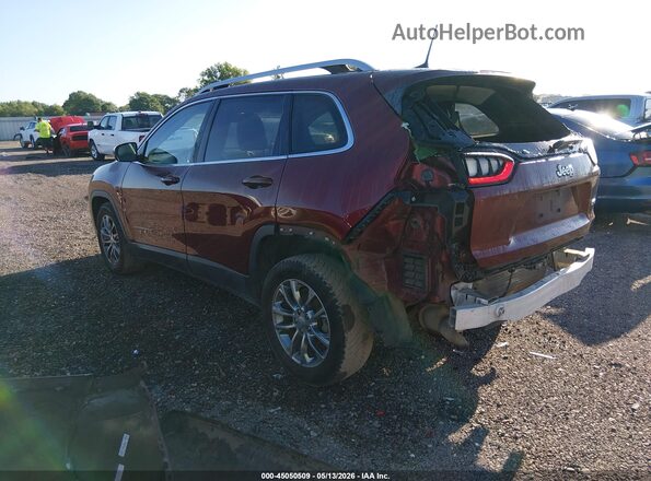 1C4PJLLBXKD242090 2019 JEEP CHEROKEE Red უკანა მარცხენა