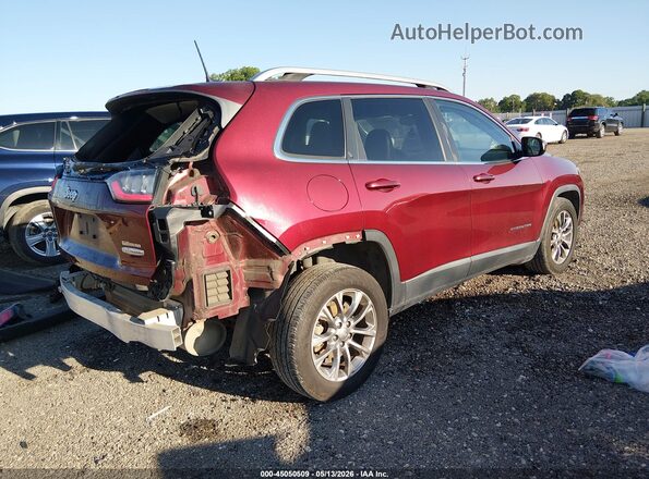 1C4PJLLBXKD242090 2019 JEEP CHEROKEE Red უკანა მარჯვენა