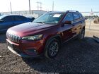 2019 Jeep Cherokee Latitude Plus Fwd Red vin: 1C4PJLLBXKD242090