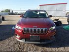 2019 Jeep Cherokee Latitude Plus Fwd Red vin: 1C4PJLLBXKD242090
