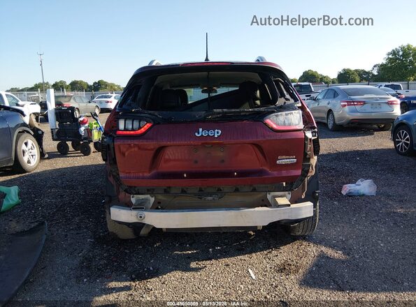 1C4PJLLBXKD242090 2019 JEEP CHEROKEE Red 