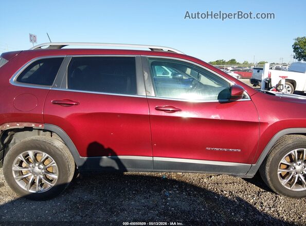 1C4PJLLBXKD242090 2019 JEEP CHEROKEE Red სალონის 360-გრადუსიანი ხედი