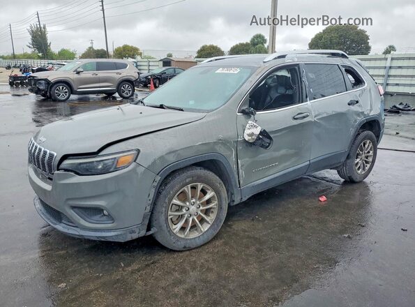 1C4PJLLBXLD628137 2020 JEEP CHEROKEE Серый Передняя левая четверть