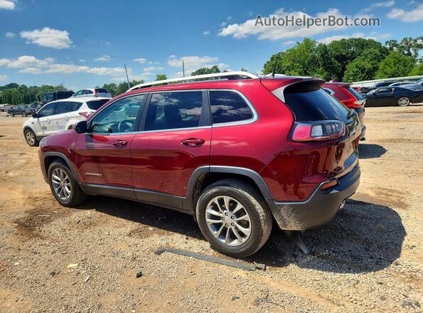 1C4PJLLN2KD171705 2019 JEEP CHEROKEE Темно-бордовый Задняя левая четверть