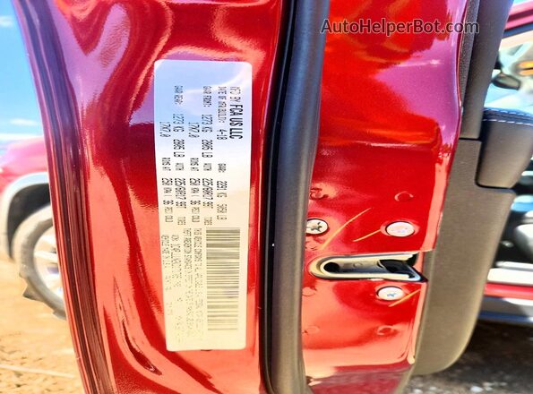 1C4PJLLN2KD171705 2019 JEEP CHEROKEE Темно-бордовый Панорамный вид салона 360°