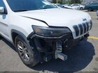 2019 Jeep Cherokee Latitude Plus Fwd White vin: 1C4PJLLX0KD305290