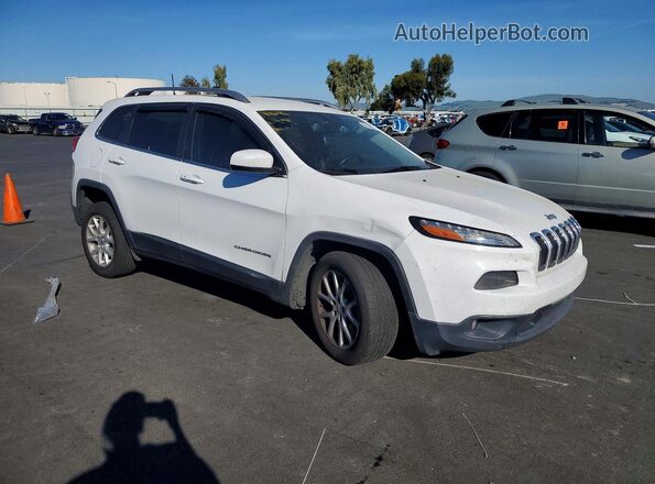 1C4PJLLX4JD519522 2018 JEEP CHEROKEE White Przód prawy