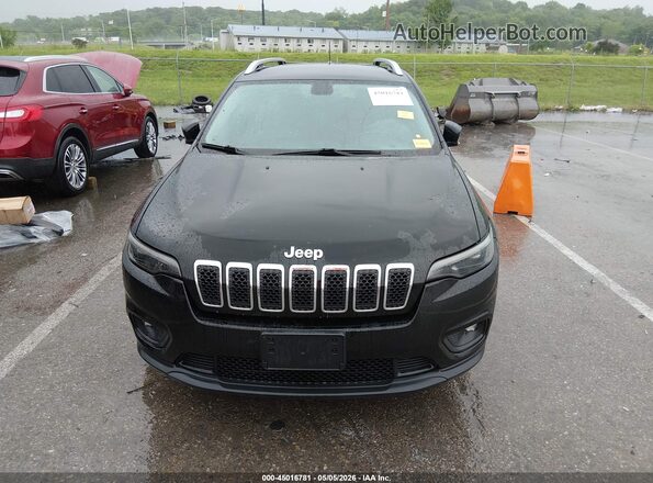 1C4PJLLX8KD109744 2019 JEEP CHEROKEE Черный Вид щитка приборов