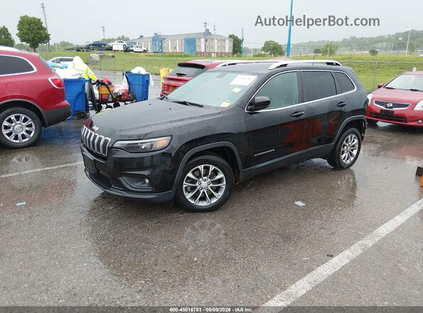 1C4PJLLX8KD109744 2019 JEEP CHEROKEE Черный Передняя левая четверть